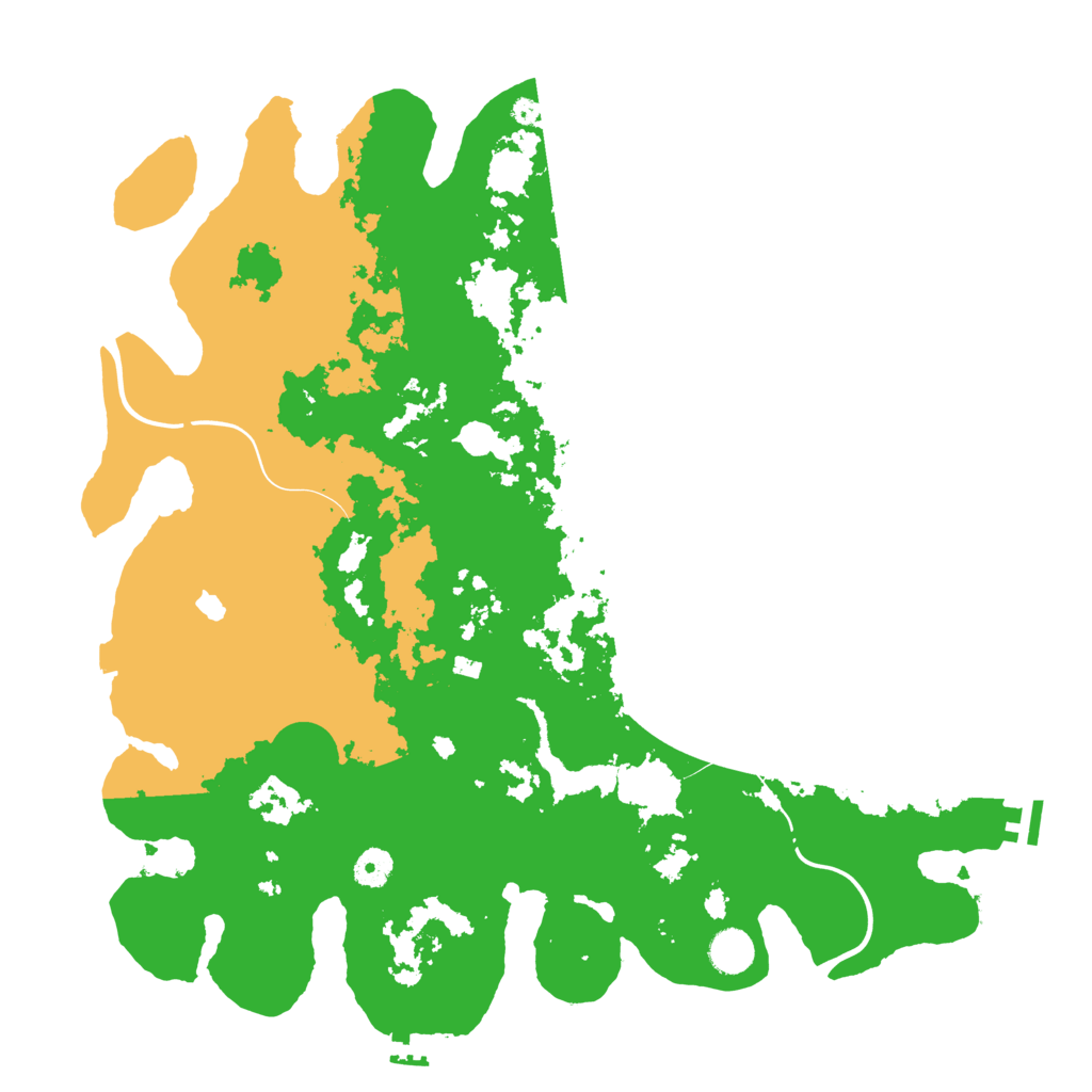 Biome Rust Map: Procedural Map, Size: 4250, Seed: 667461000
