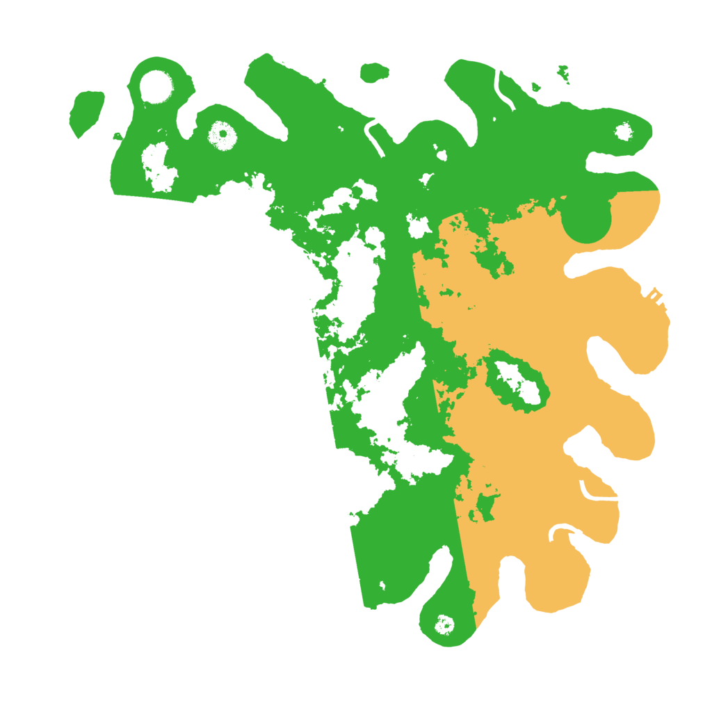 Biome Rust Map: Procedural Map, Size: 3800, Seed: 4696969
