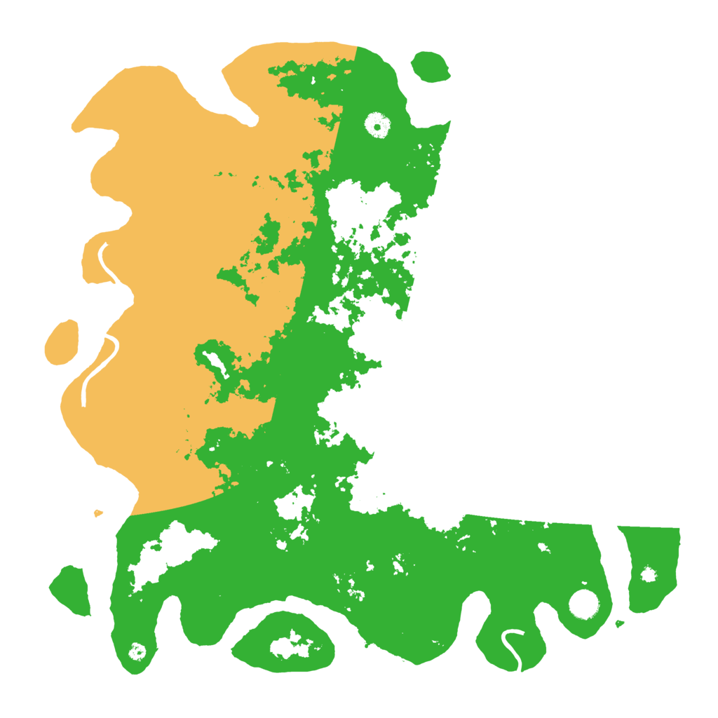Biome Rust Map: Procedural Map, Size: 4300, Seed: 51781112