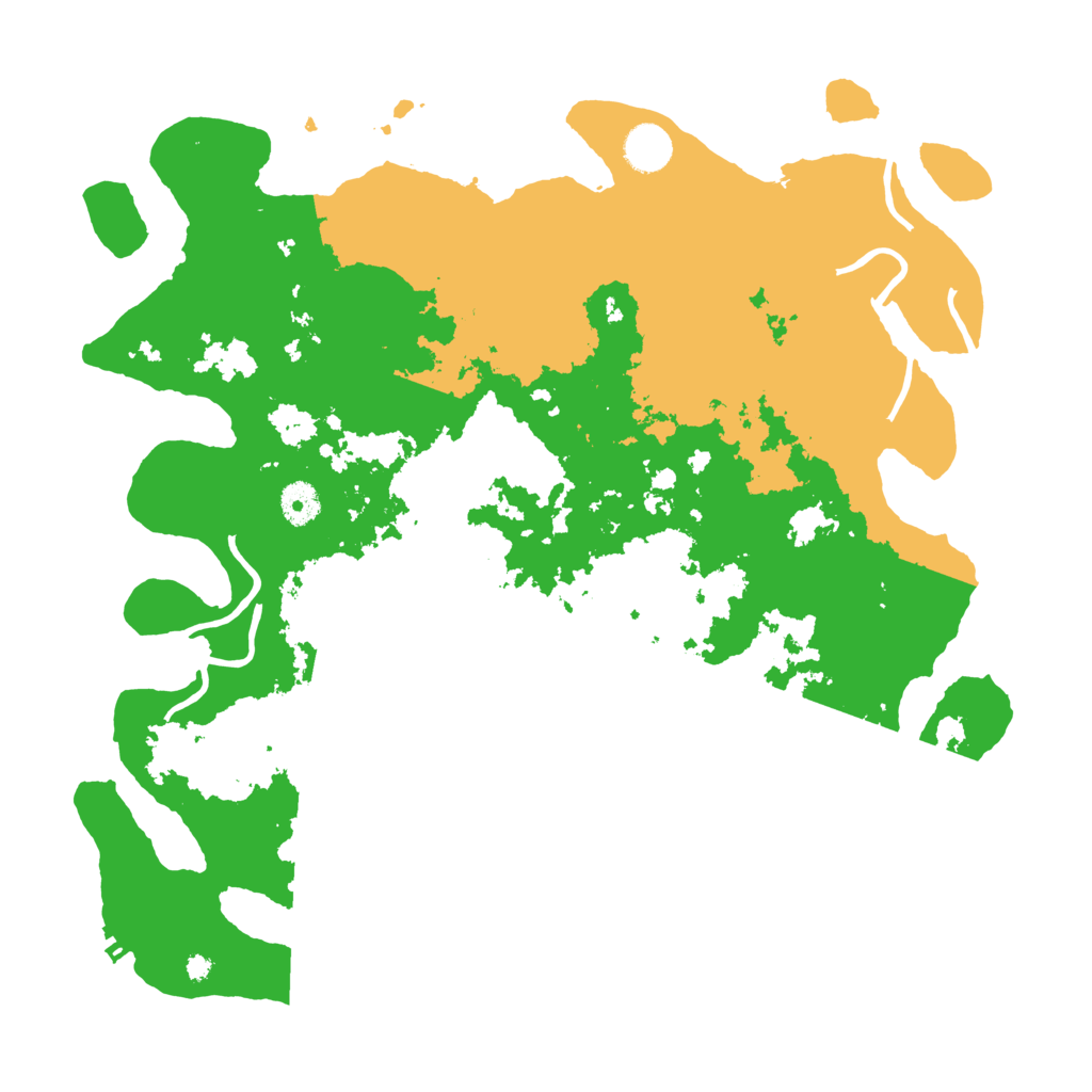 Biome Rust Map: Procedural Map, Size: 4000, Seed: 2546