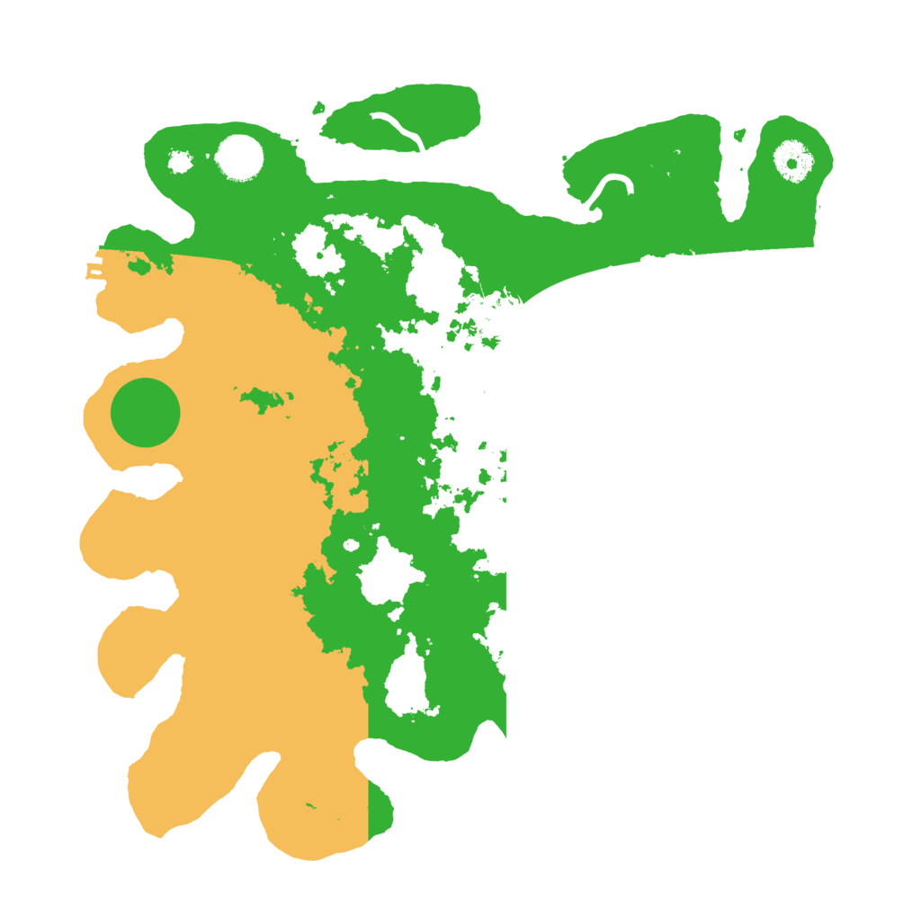 Biome Rust Map: Procedural Map, Size: 3500, Seed: 1515797949