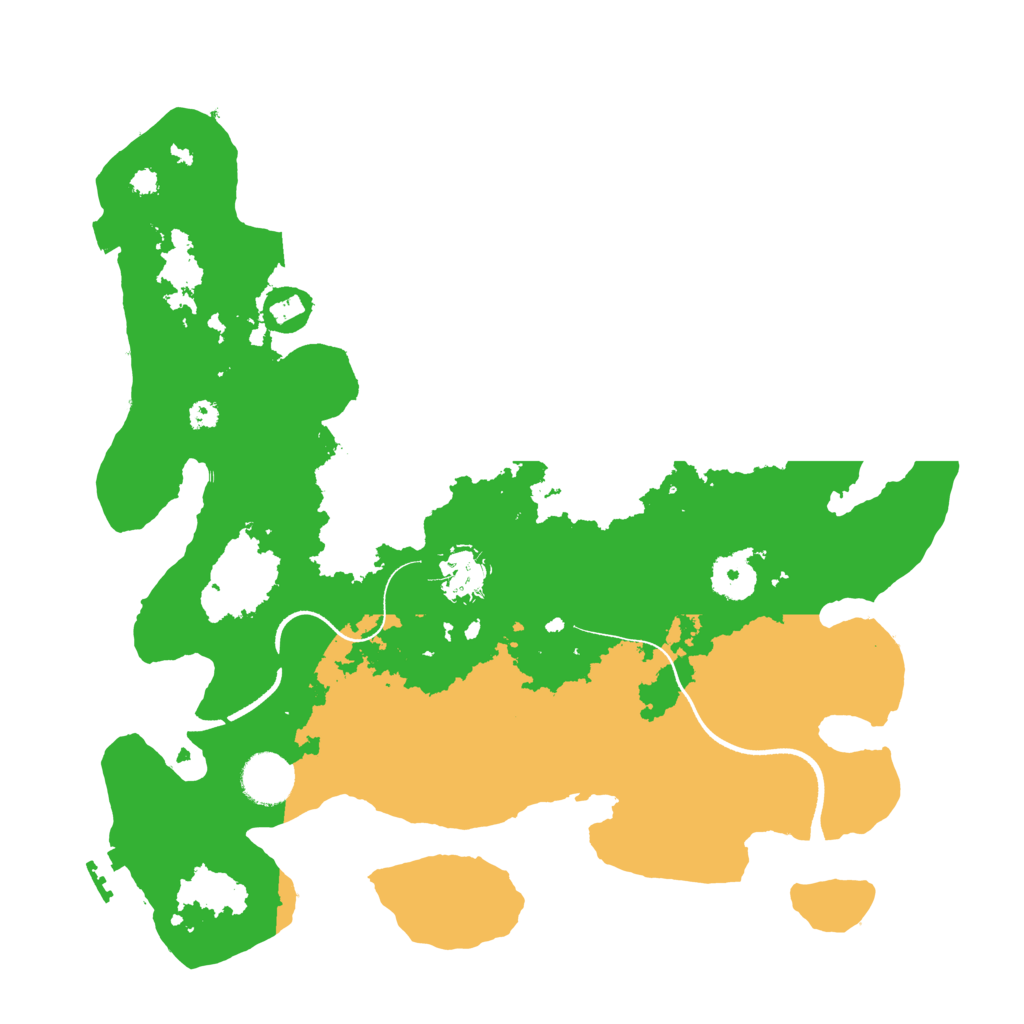 Biome Rust Map: Procedural Map, Size: 3500, Seed: 984032288