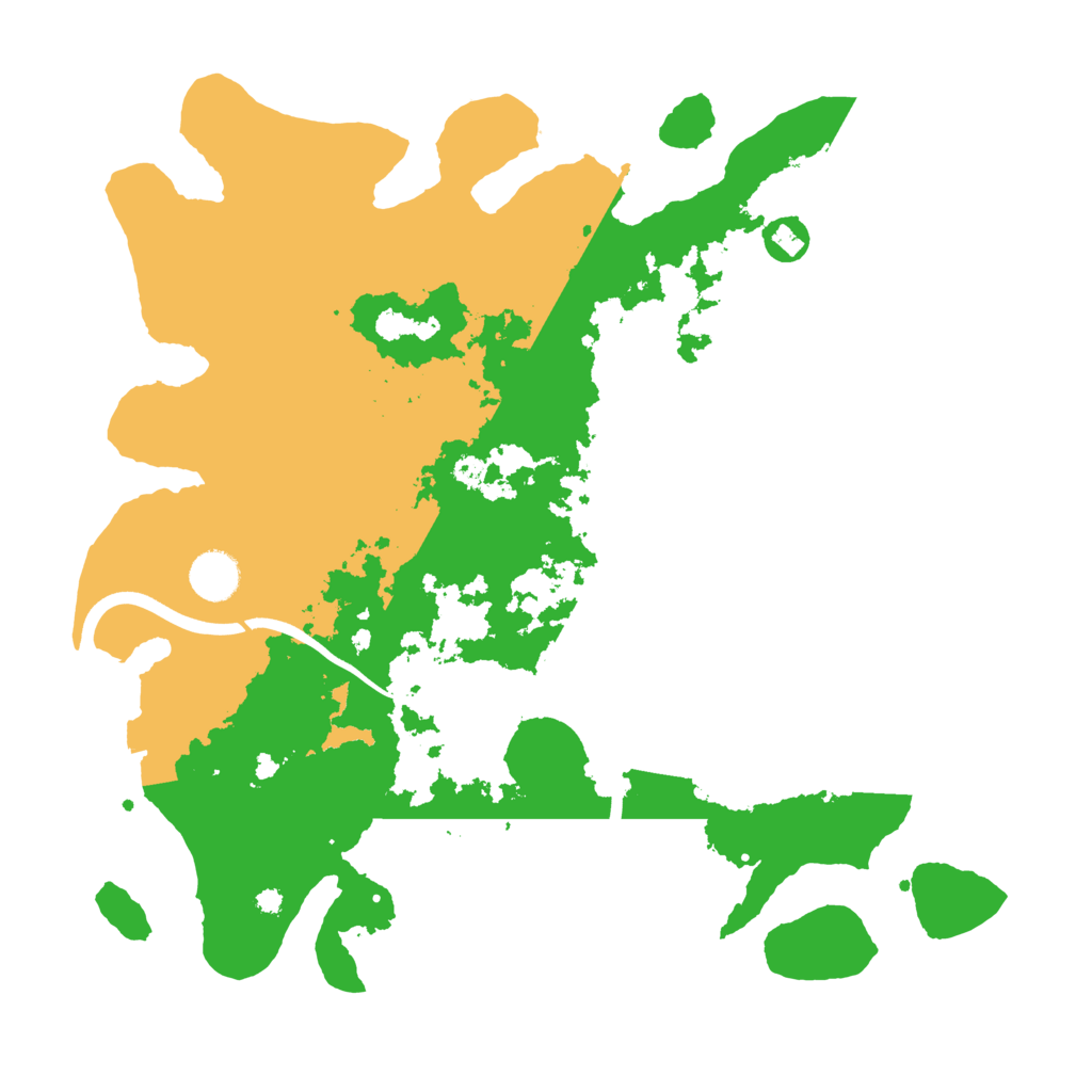 Biome Rust Map: Procedural Map, Size: 3850, Seed: 10685972