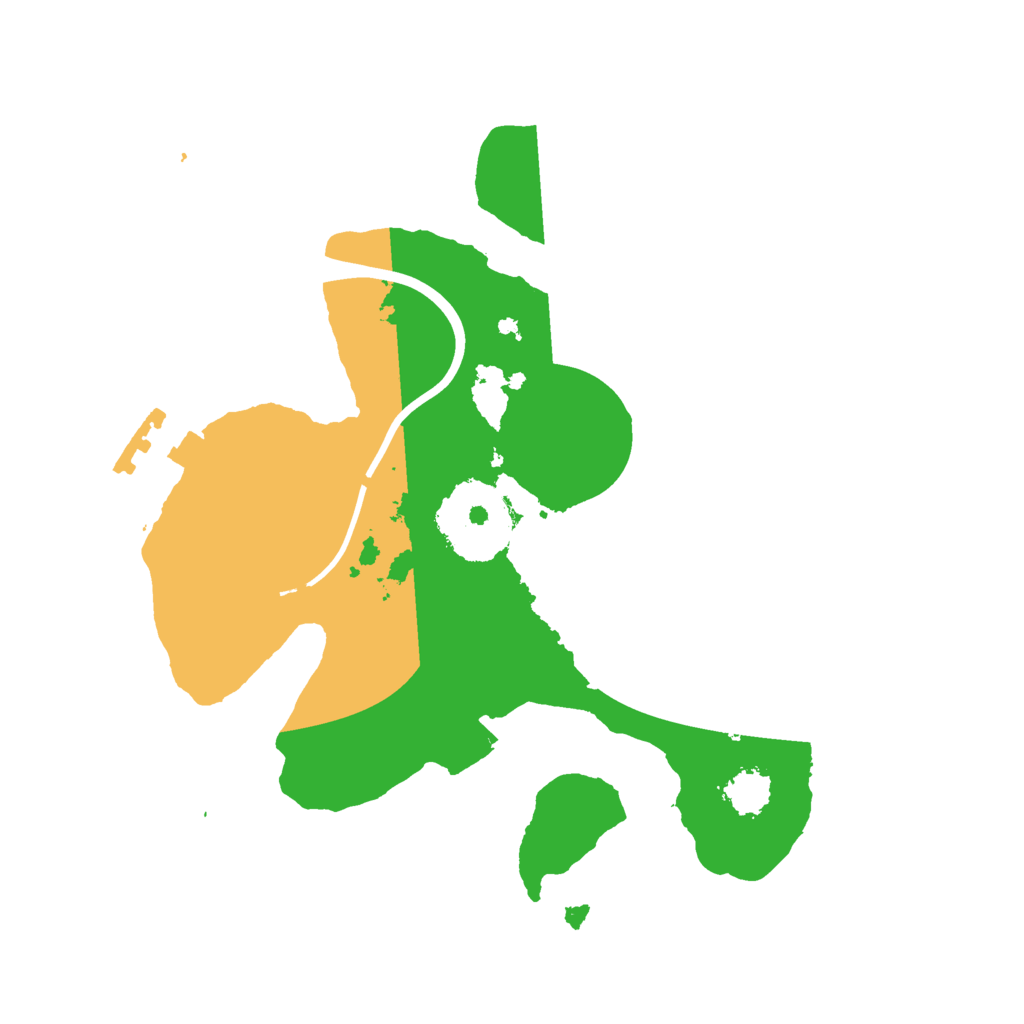 Biome Rust Map: Procedural Map, Size: 2050, Seed: 1467979881