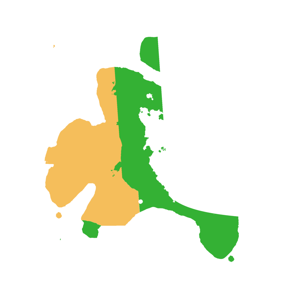 Biome Rust Map: Procedural Map, Size: 2050, Seed: 1467979881