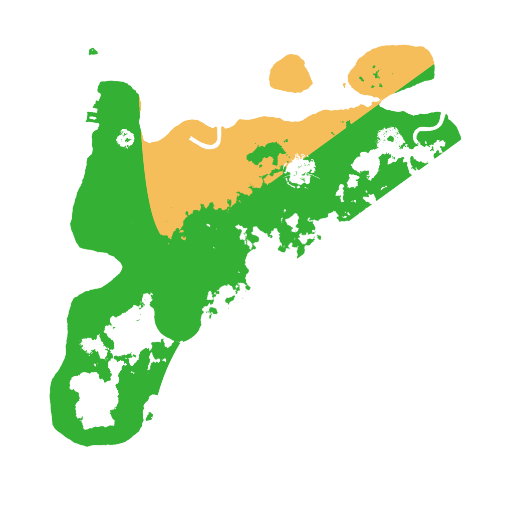 Biome Rust Map: Procedural Map, Size: 3000, Seed: 31768