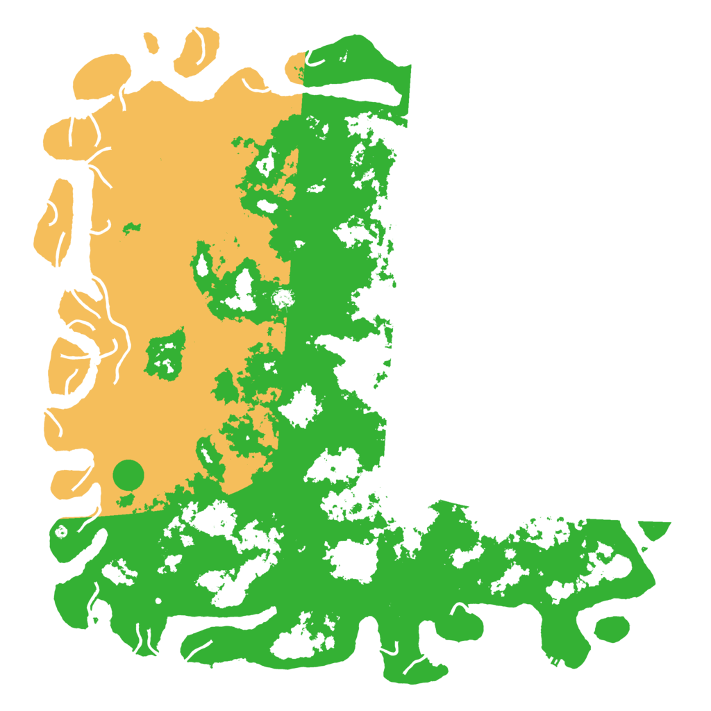 Biome Rust Map: Procedural Map, Size: 6000, Seed: 171753888