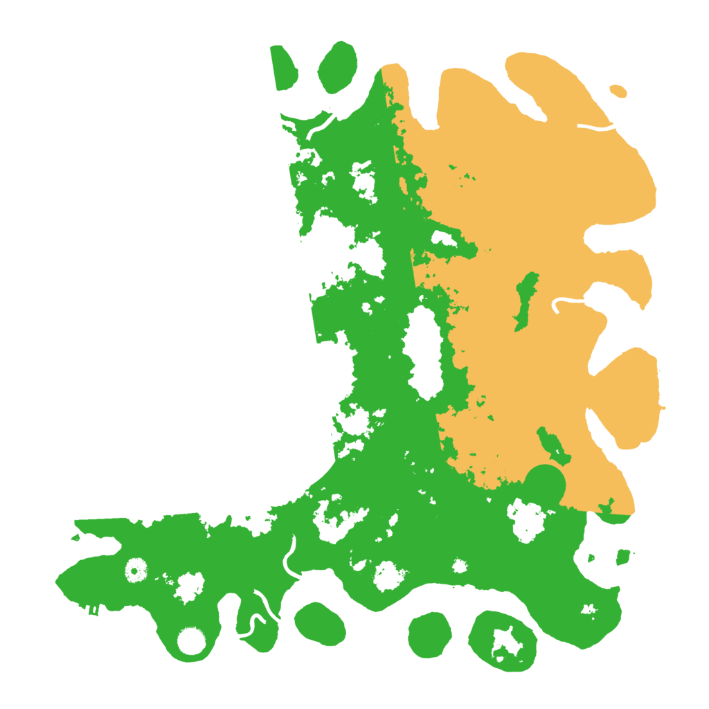 Biome Rust Map: Procedural Map, Size: 4500, Seed: 2547