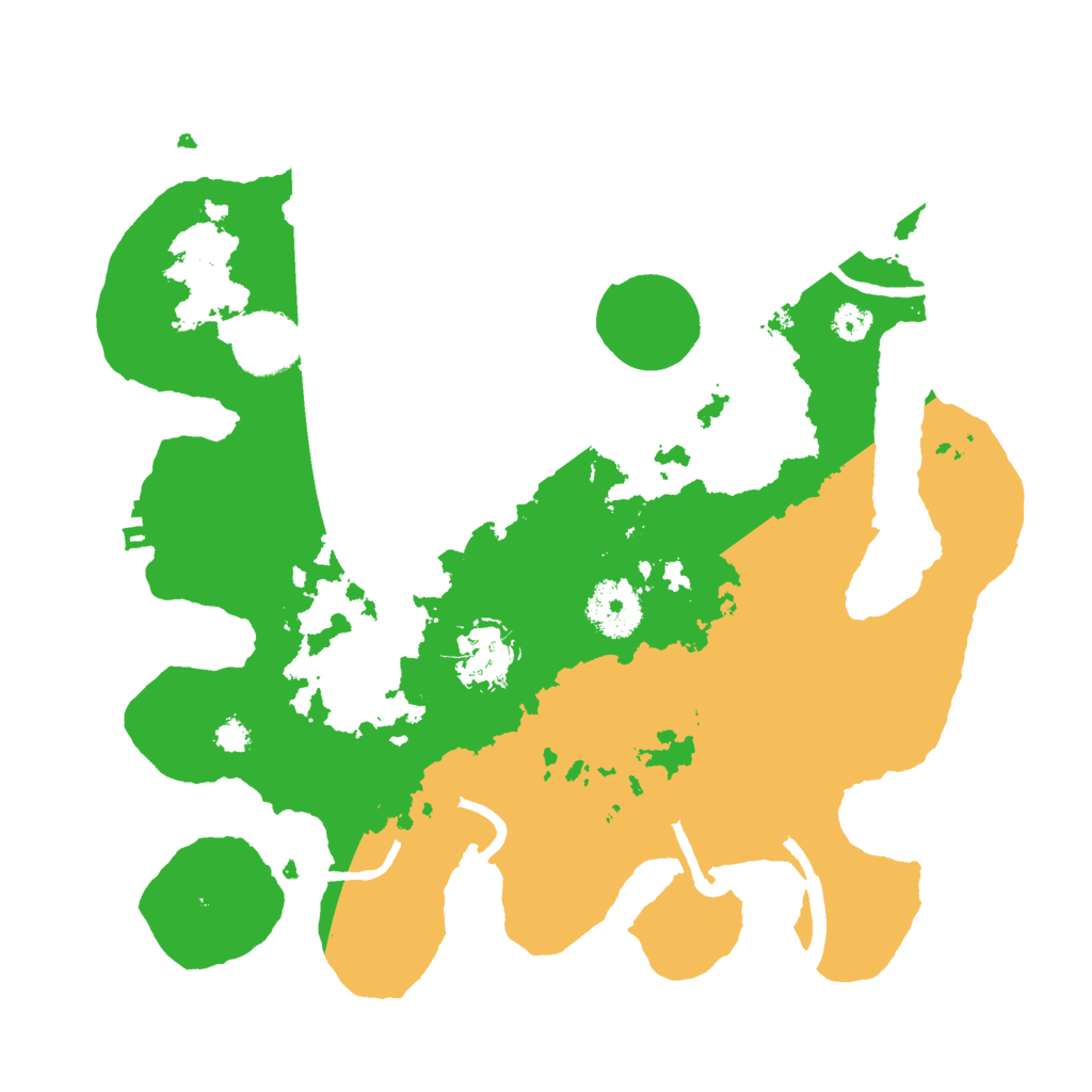 Biome Rust Map: Procedural Map, Size: 3000, Seed: 29272