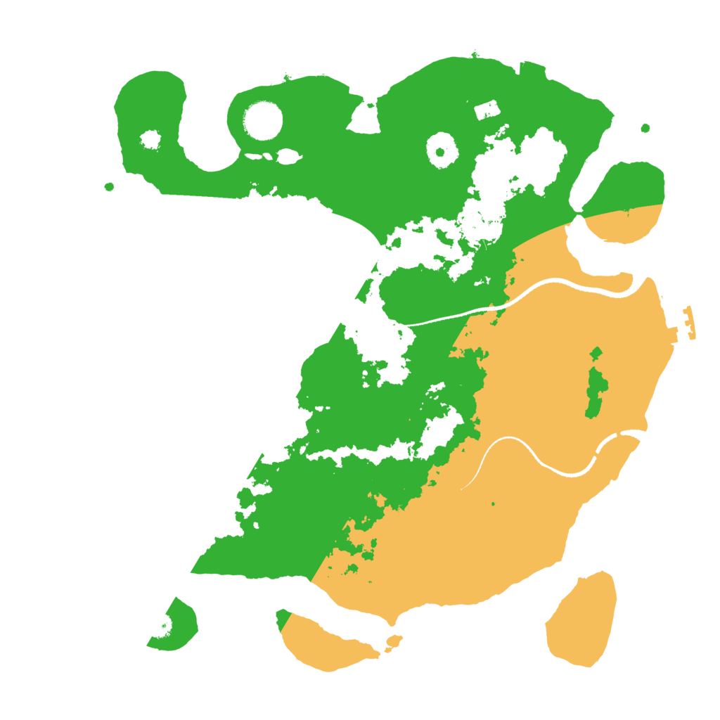 Biome Rust Map: Procedural Map, Size: 3250, Seed: 1682962584