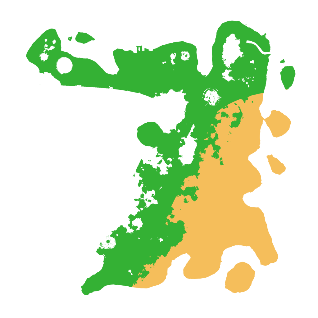 Biome Rust Map: Procedural Map, Size: 3500, Seed: 1131413971