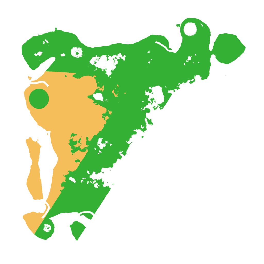 Biome Rust Map: Procedural Map, Size: 3500, Seed: 92712412