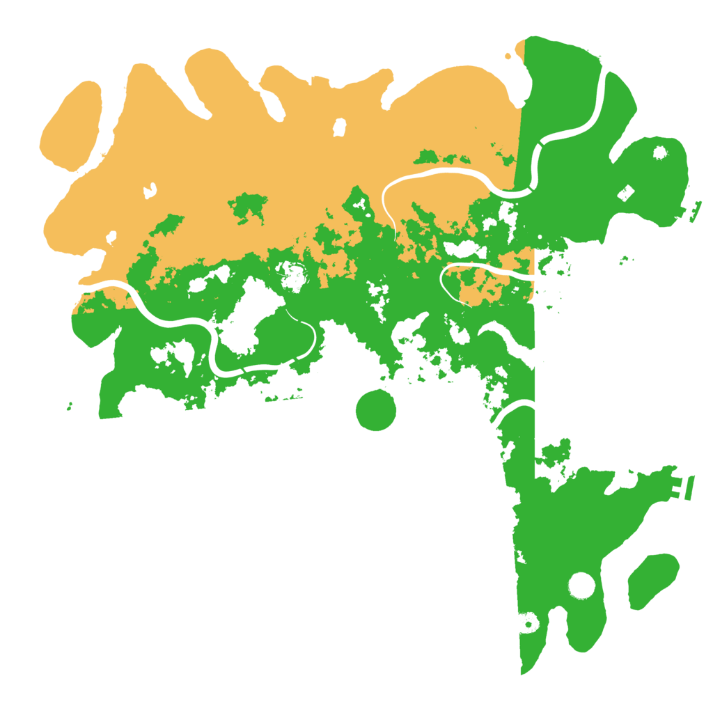 Biome Rust Map: Procedural Map, Size: 4700, Seed: 978150