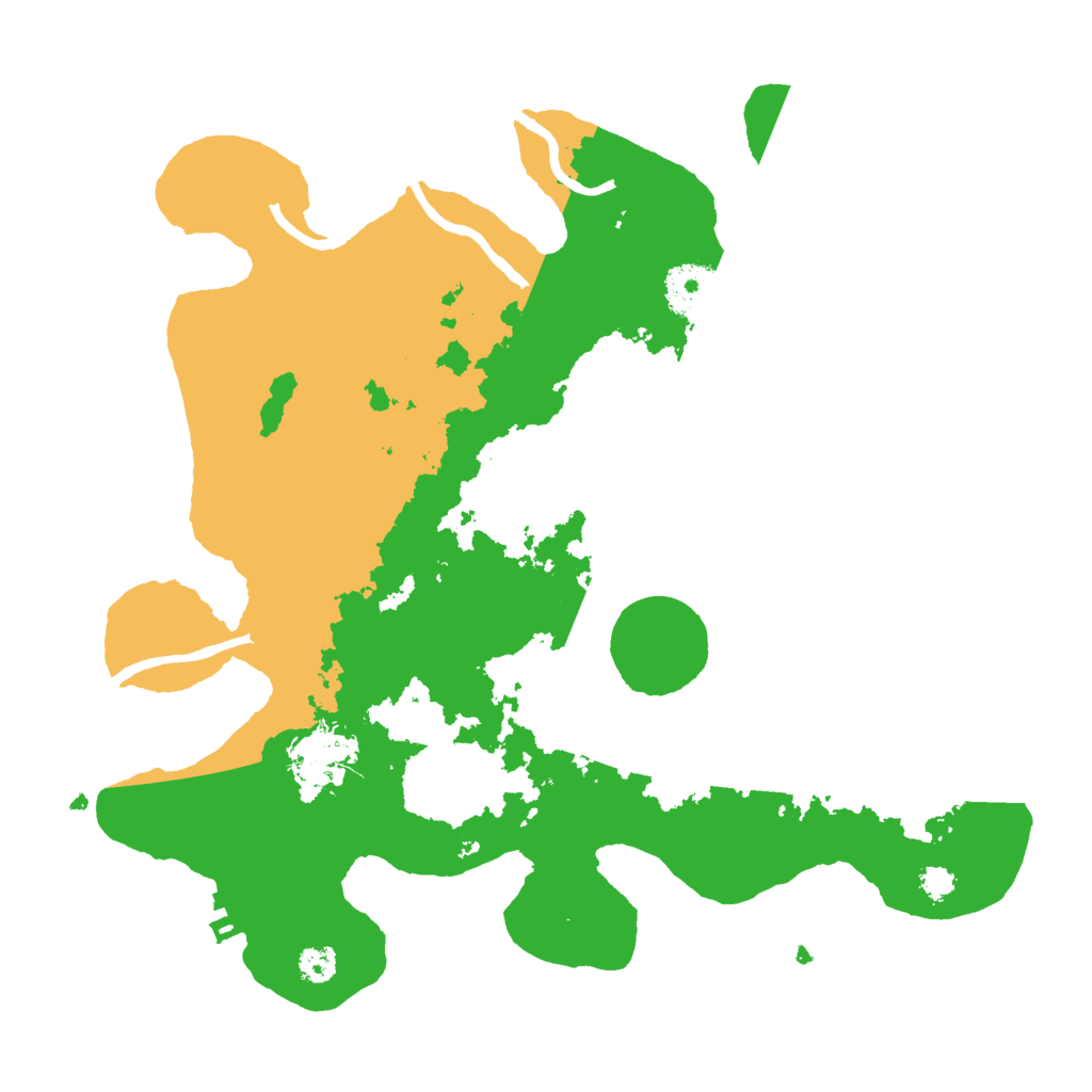 Biome Rust Map: Procedural Map, Size: 3000, Seed: 4318207