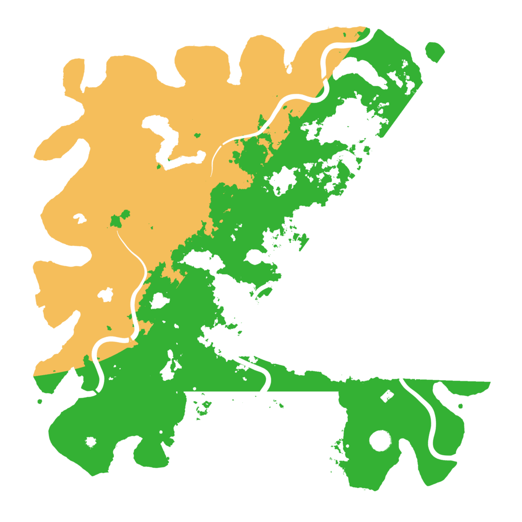 Biome Rust Map: Procedural Map, Size: 4500, Seed: 1446302517