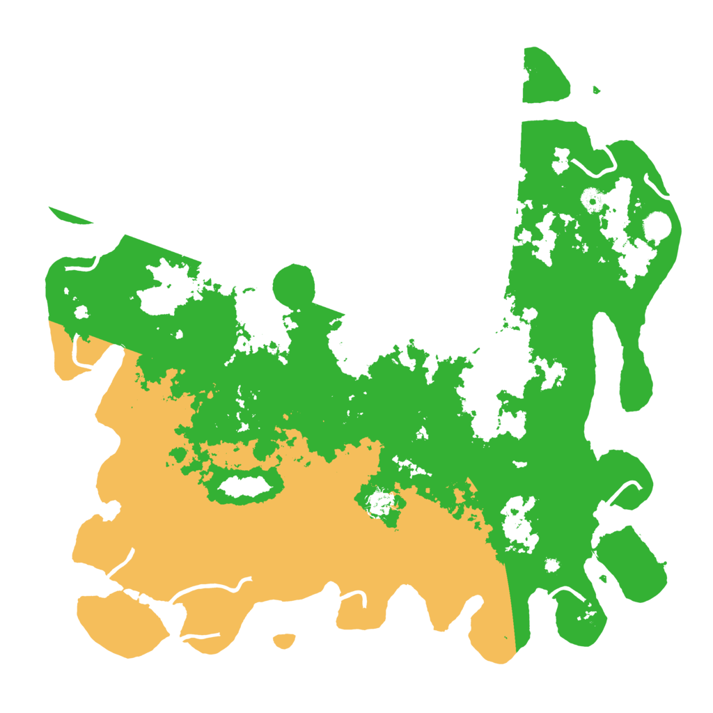Biome Rust Map: Procedural Map, Size: 4500, Seed: 1795499789