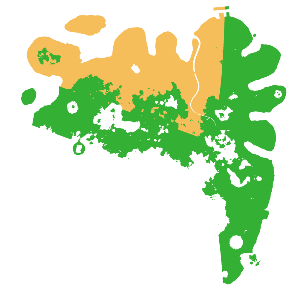 Biome Rust Map: Procedural Map, Size: 4000, Seed: 372440620