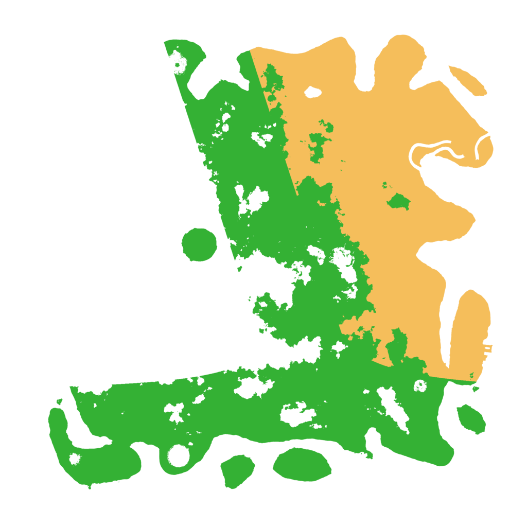 Biome Rust Map: Procedural Map, Size: 4250, Seed: 5162