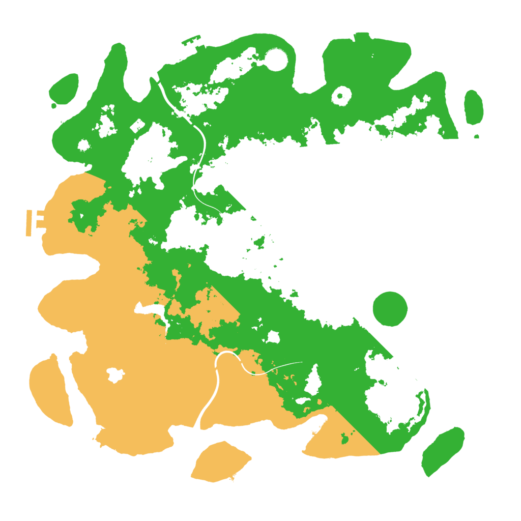 Biome Rust Map: Procedural Map, Size: 4000, Seed: 259384759