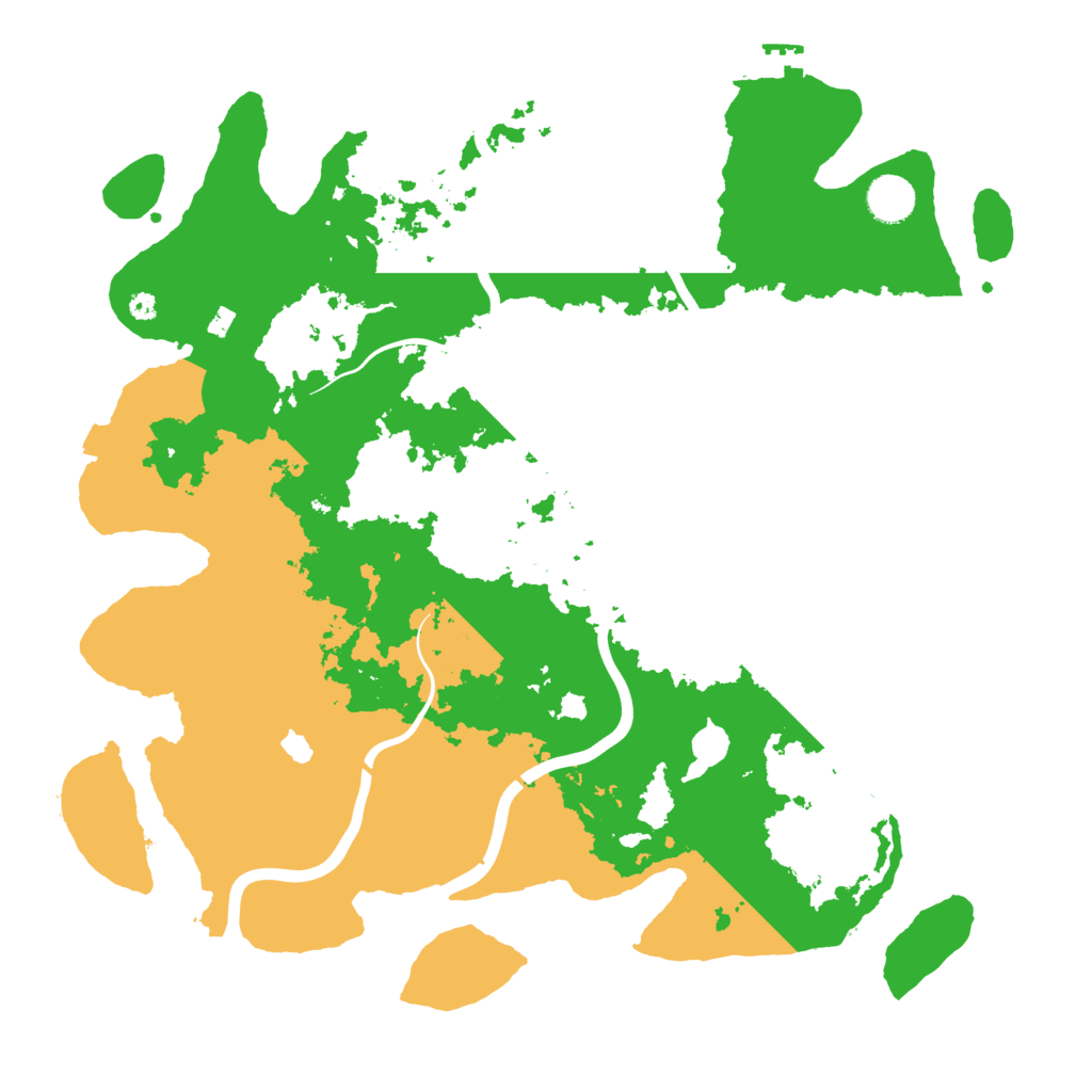Biome Rust Map: Procedural Map, Size: 4000, Seed: 259384759