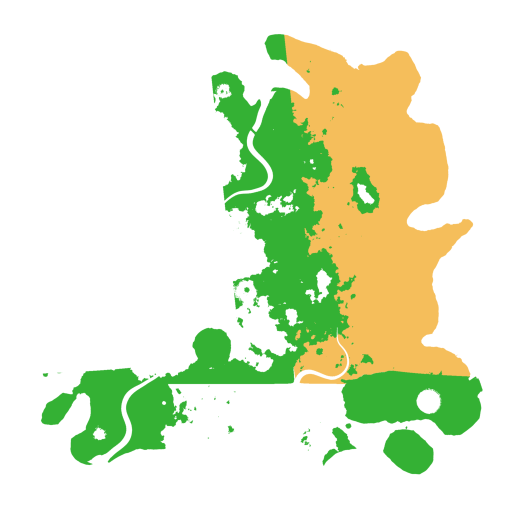 Biome Rust Map: Procedural Map, Size: 3750, Seed: 1450537448