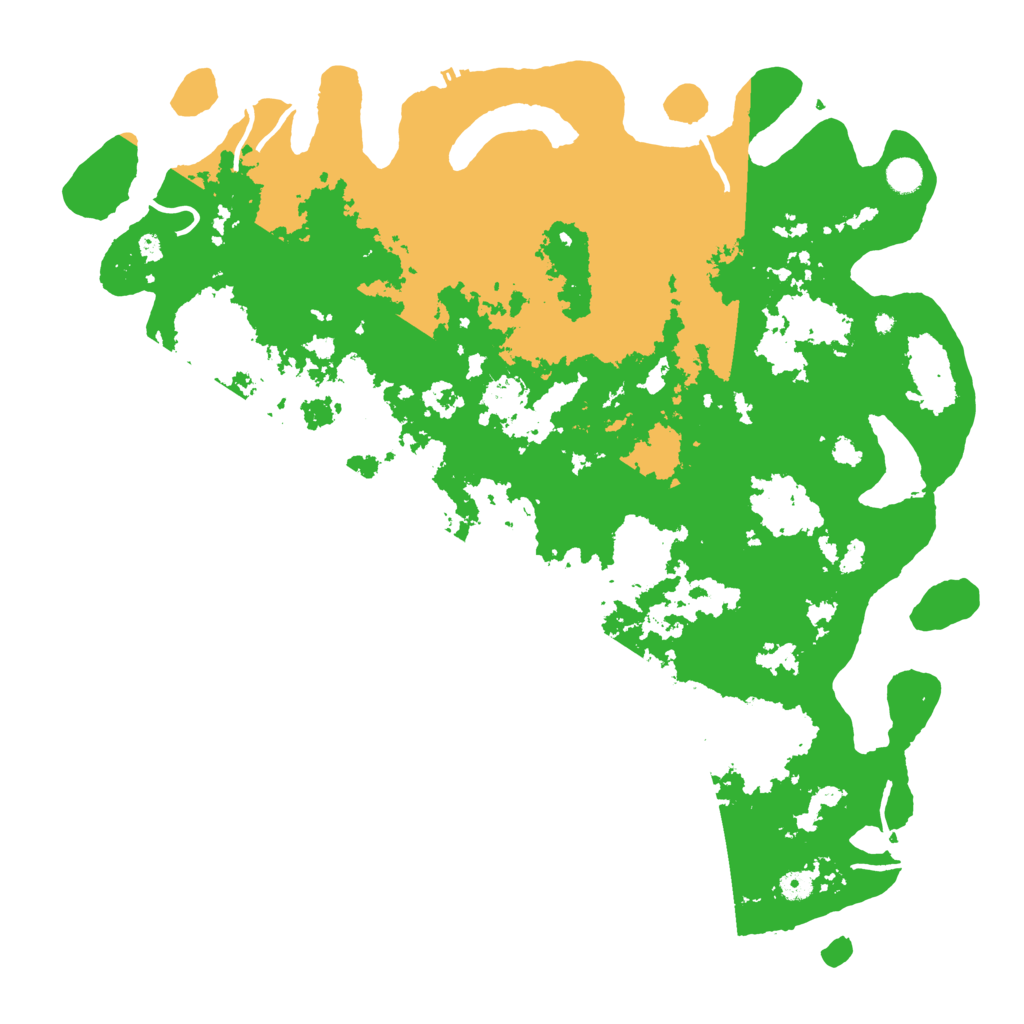 Biome Rust Map: Procedural Map, Size: 5000, Seed: 1434216028