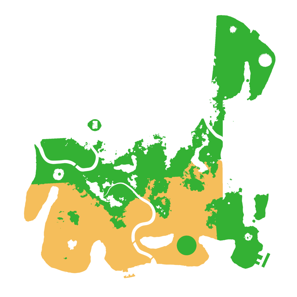 Biome Rust Map: Procedural Map, Size: 4000, Seed: 1707442667