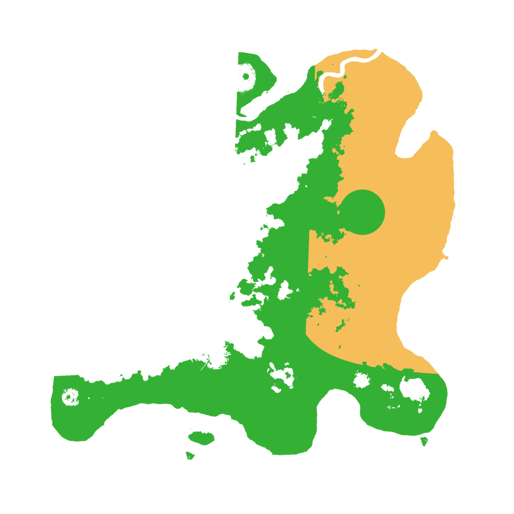 Biome Rust Map: Procedural Map, Size: 3000, Seed: 9058471