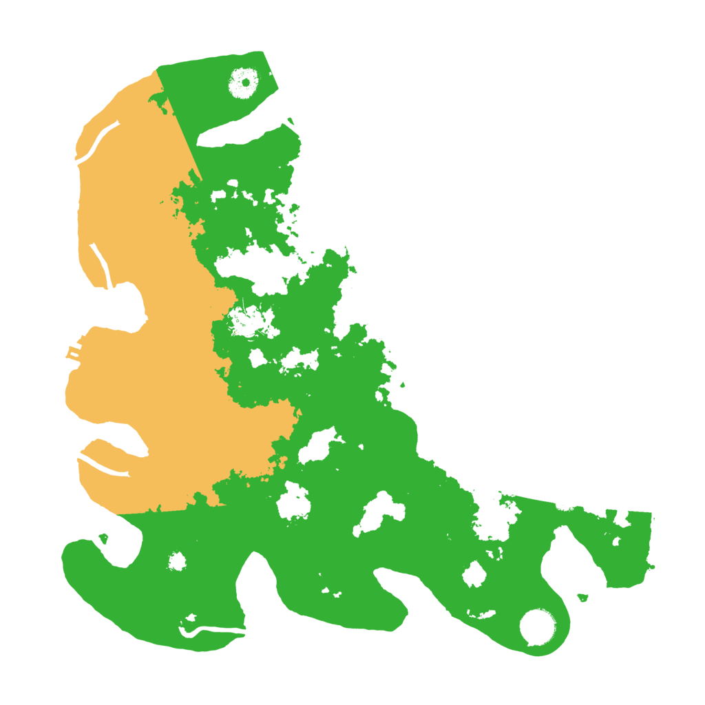 Biome Rust Map: Procedural Map, Size: 3500, Seed: 860684789