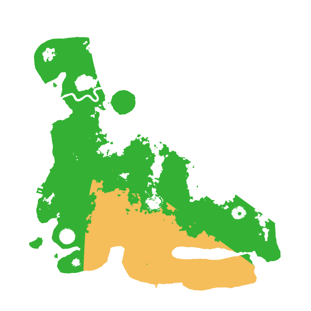 Biome Rust Map: Procedural Map, Size: 3500, Seed: 1785484299