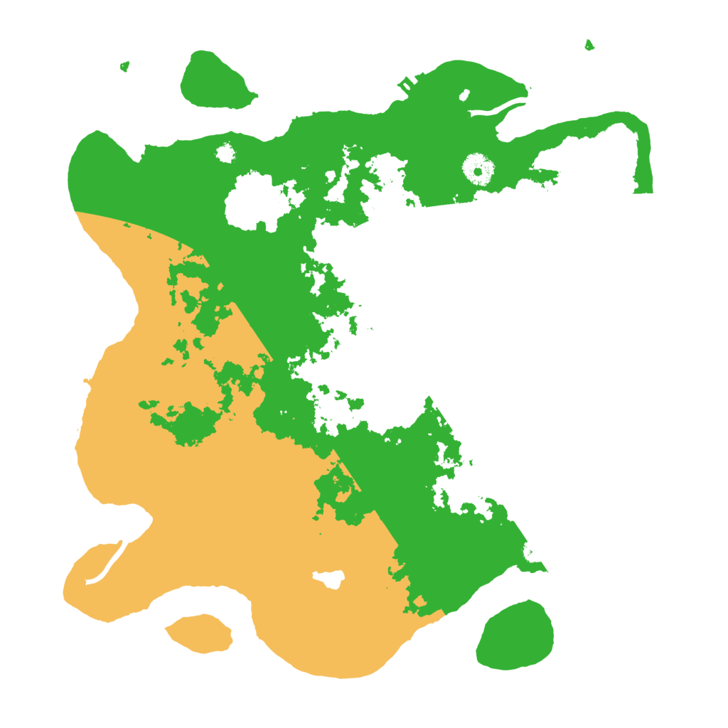 Biome Rust Map: Procedural Map, Size: 3500, Seed: 2133015687