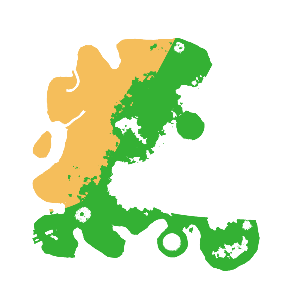 Biome Rust Map: Procedural Map, Size: 3000, Seed: 745838794