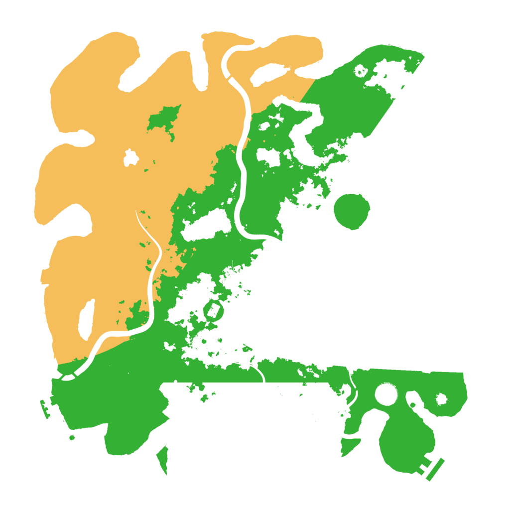 Biome Rust Map: Procedural Map, Size: 4000, Seed: 324716