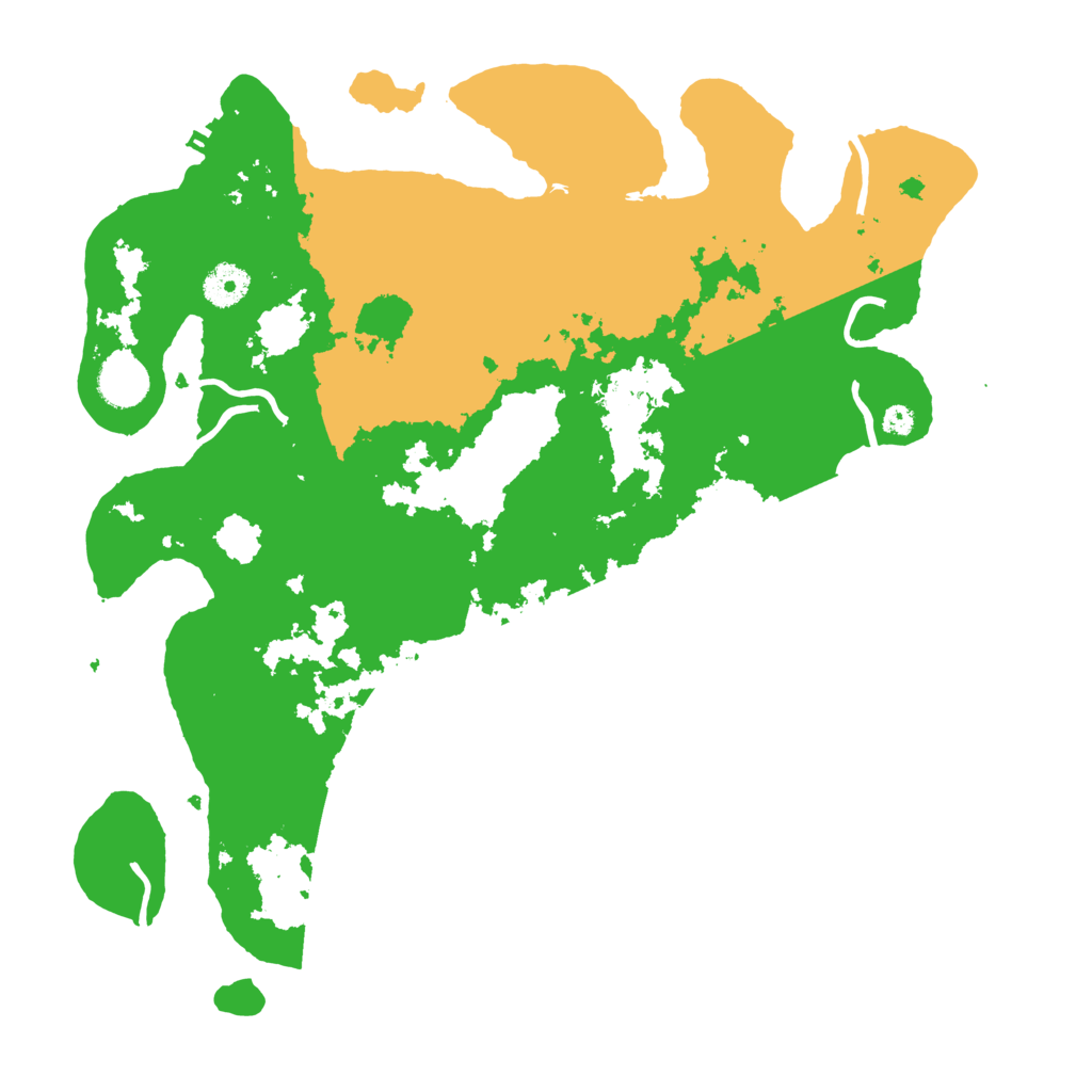 Biome Rust Map: Procedural Map, Size: 3750, Seed: 123420