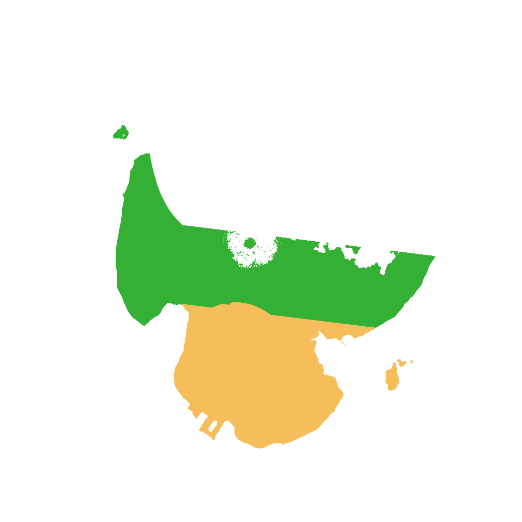 Biome Rust Map: Procedural Map, Size: 1750, Seed: 2147483645