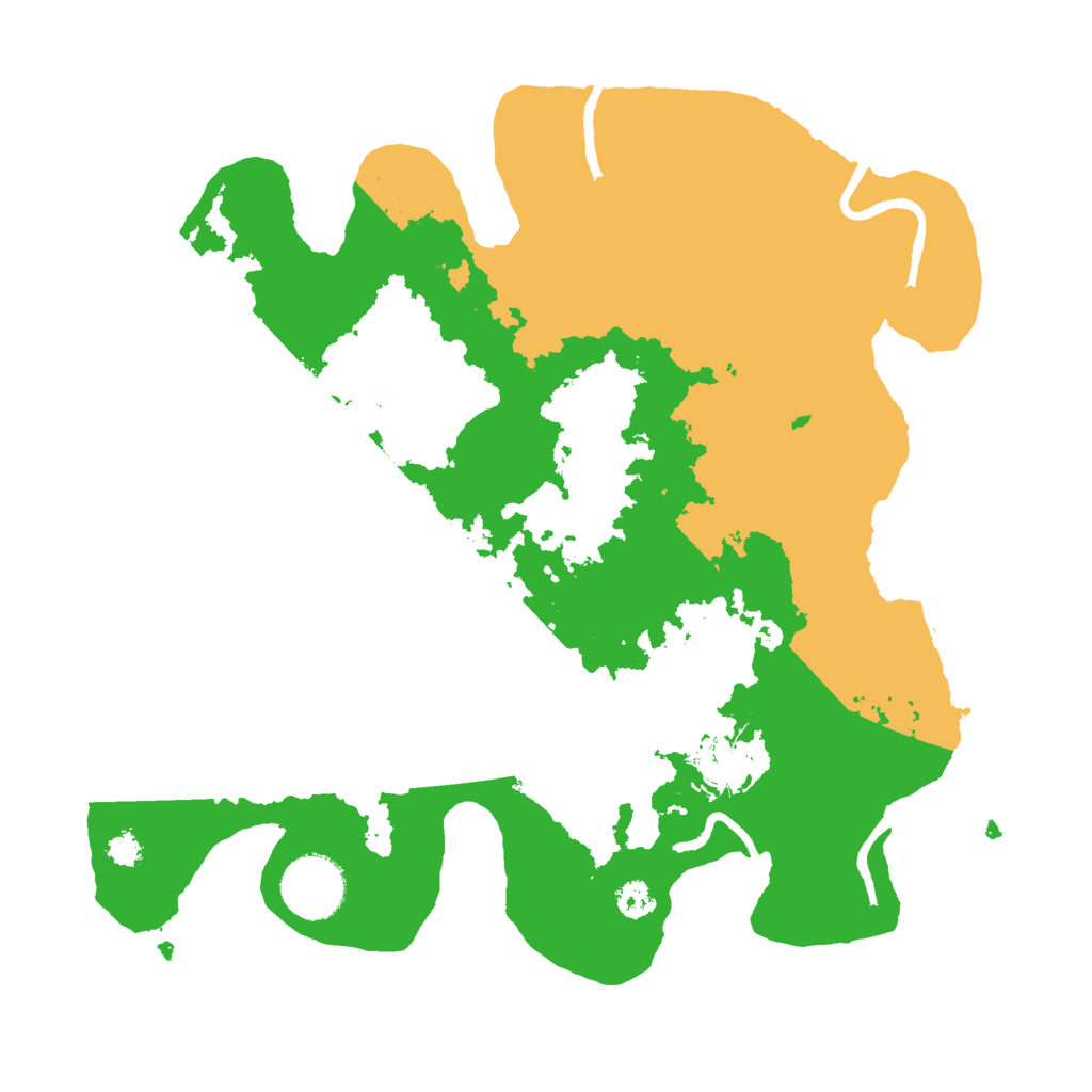 Biome Rust Map: Procedural Map, Size: 3000, Seed: 387000000