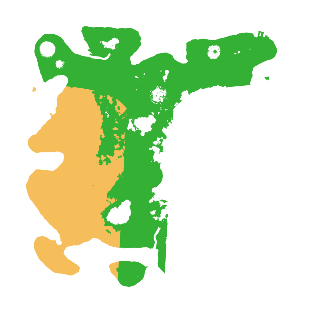 Biome Rust Map: Procedural Map, Size: 3500, Seed: 1331295878