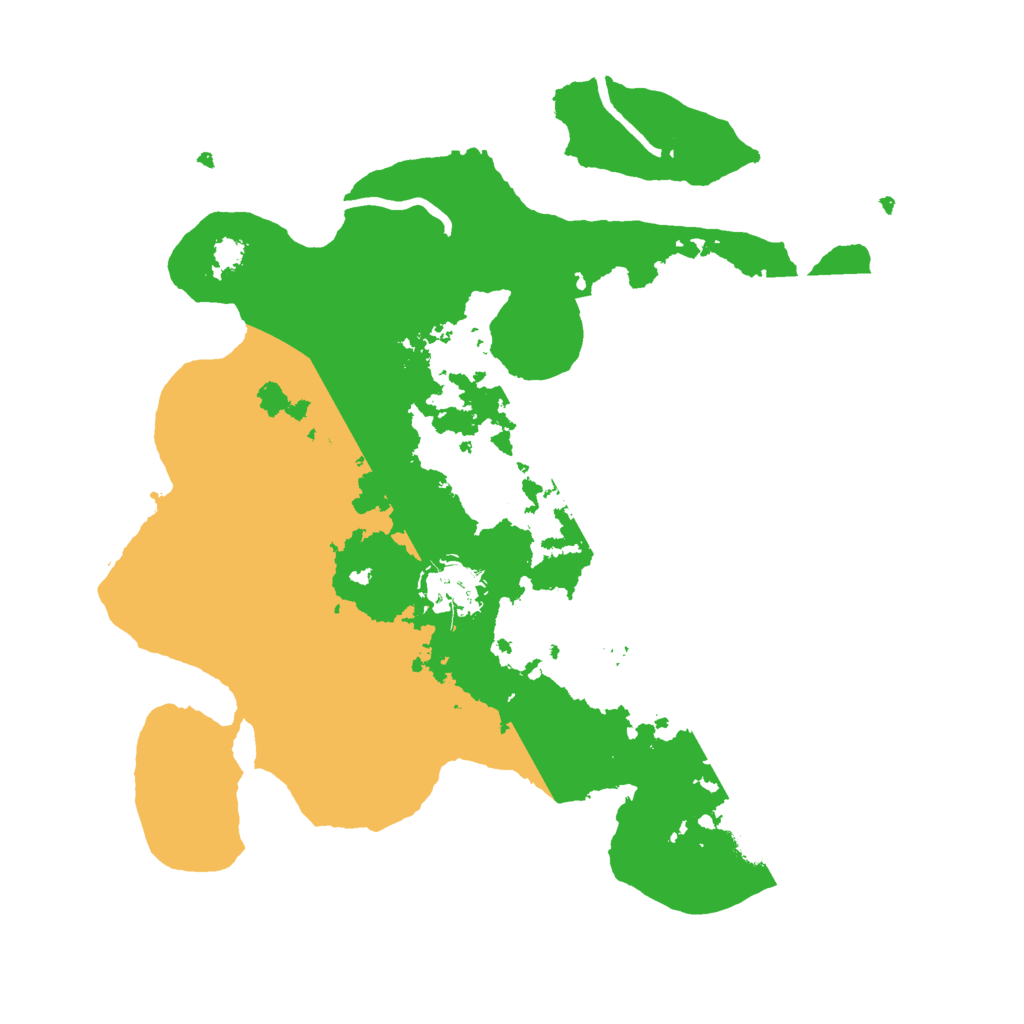 Biome Rust Map: Procedural Map, Size: 3000, Seed: 1096626244