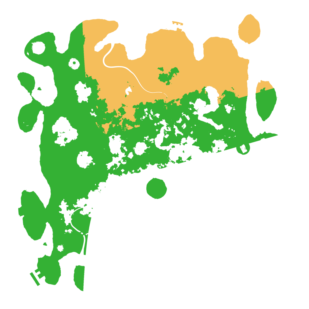 Biome Rust Map: Procedural Map, Size: 4250, Seed: 684684