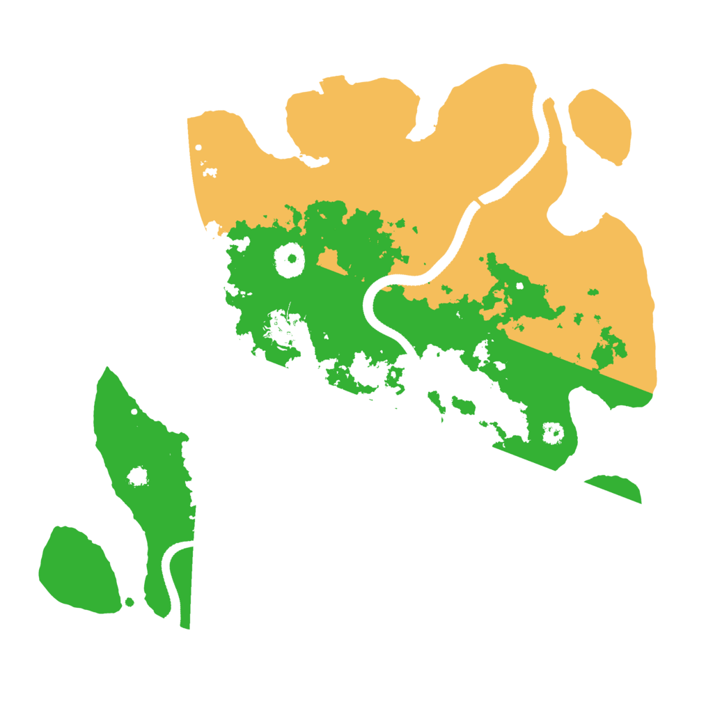 Biome Rust Map: Procedural Map, Size: 3250, Seed: 1686327534