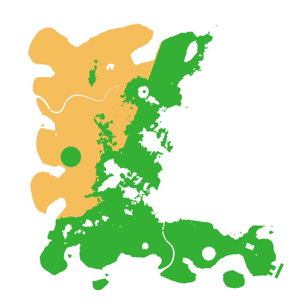 Biome Rust Map: Procedural Map, Size: 4000, Seed: 234223