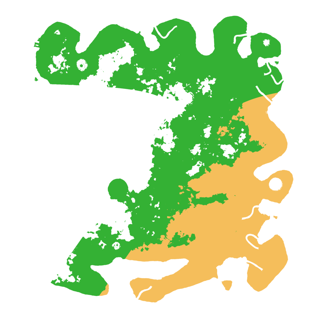 Biome Rust Map: Procedural Map, Size: 4250, Seed: 710188185