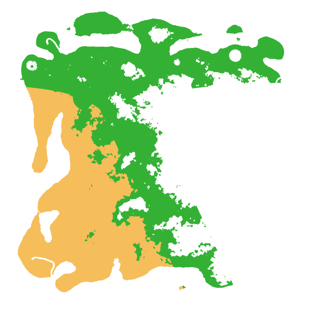 Biome Rust Map: Procedural Map, Size: 4500, Seed: 8465465