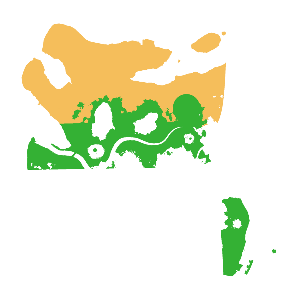 Biome Rust Map: Procedural Map, Size: 3000, Seed: 1701456117