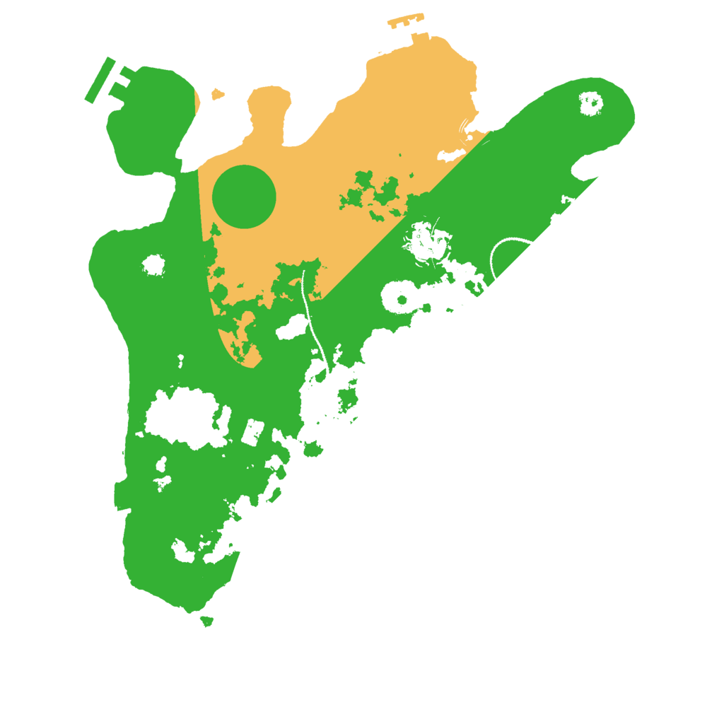 Biome Rust Map: Procedural Map, Size: 3000, Seed: 31809
