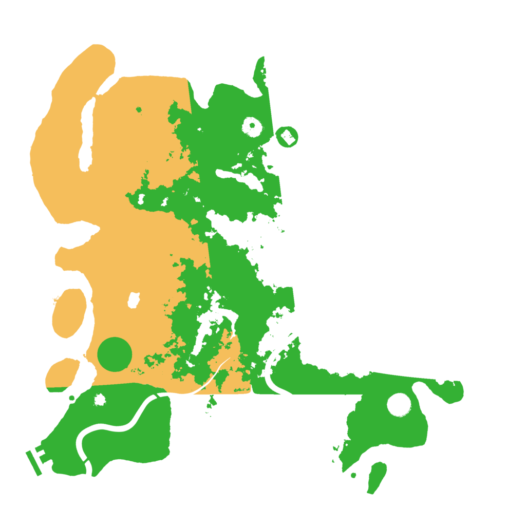 Biome Rust Map: Procedural Map, Size: 4000, Seed: 824392412