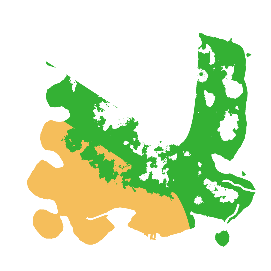 Biome Rust Map: Procedural Map, Size: 3000, Seed: 27361