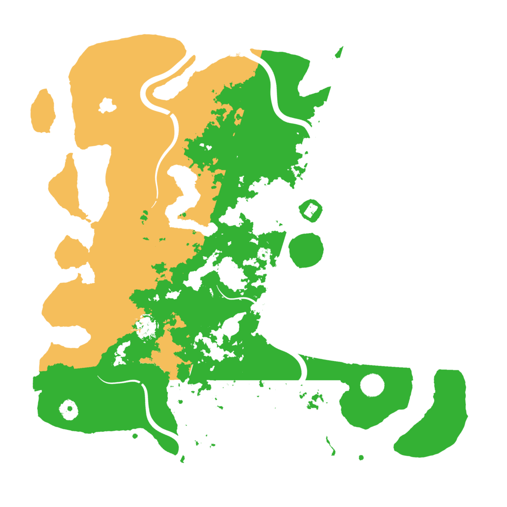 Biome Rust Map: Procedural Map, Size: 4000, Seed: 1441805917