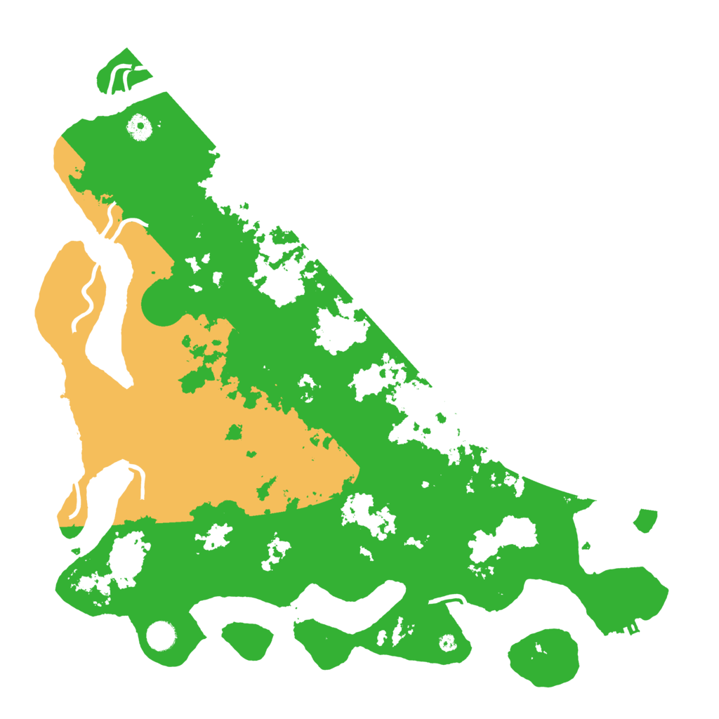 Biome Rust Map: Procedural Map, Size: 4300, Seed: 549550557
