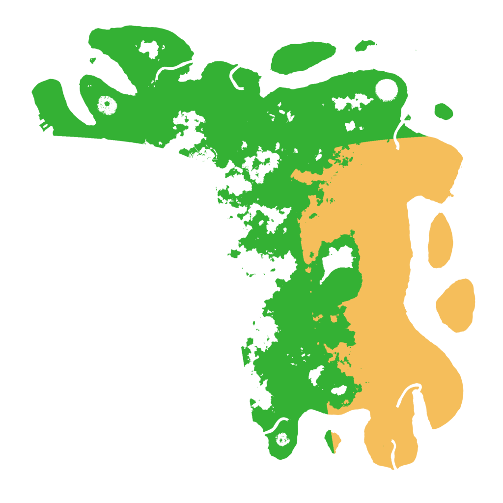 Biome Rust Map: Procedural Map, Size: 4000, Seed: 1598932445